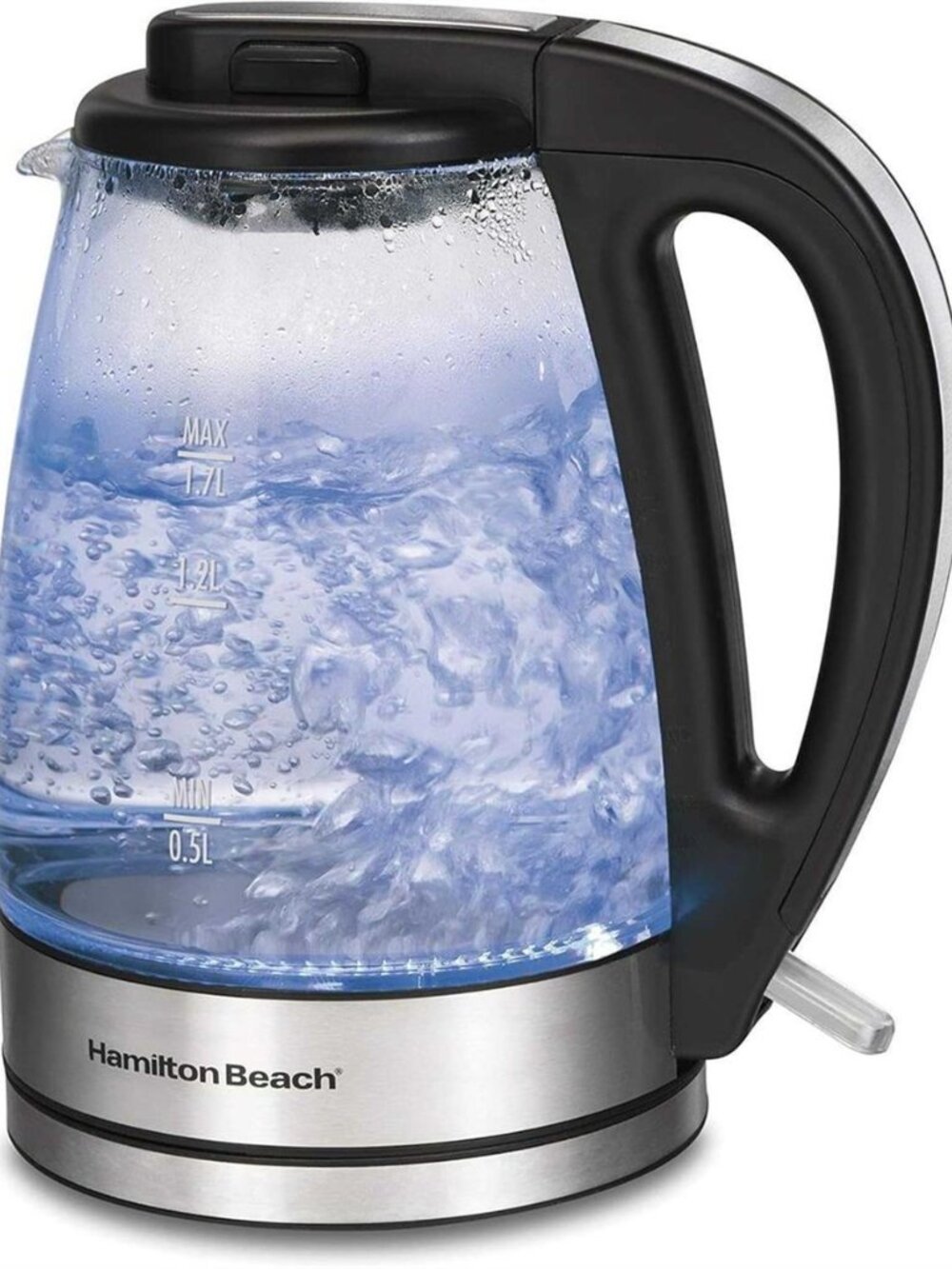 Hamilton Beach EUC 1.7L Glass Kettle